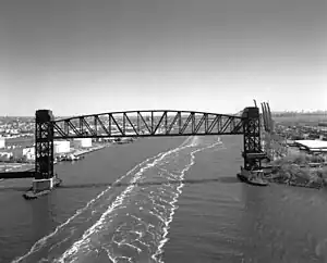 Arthur Kill Vertical Lift Bridge has the longest lift span of any vertical-lift bridge in the world