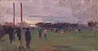 Streeton, The National Game, 1889, Art Gallery of New South Wales