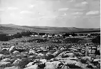 Artuf July 1948. Shortly before it was destroyed by the Harel Brigade