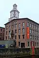 Assabet Woolen Mill, clock tower and Building 7