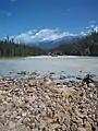 Athabasca River in July, 2013