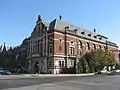 Front and side of the Athenæum (Das Deutsche Haus)