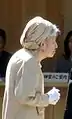 Atsuko Ikeda at the Ise Shrine in Ise City, Mie Prefecture, in November 2009