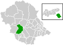 Location within Lienz district