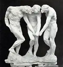 "The Three Shades" (1886) by Auguste Rodin