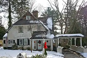 "Auntie Bess Warrington House," Rose Valley, PA (1908).