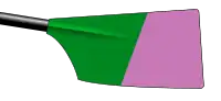 Image showing the rowing club's blade colours