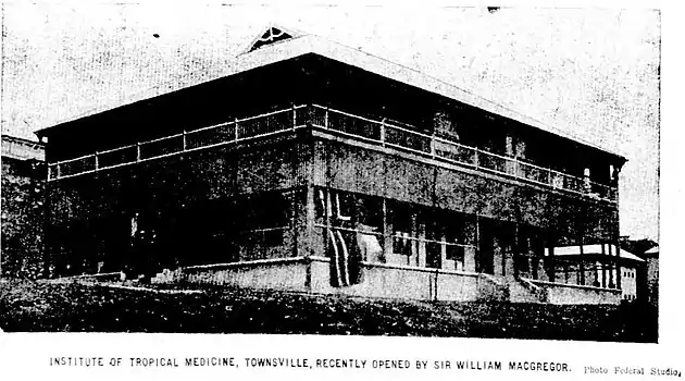 Newly opened building in July 1913