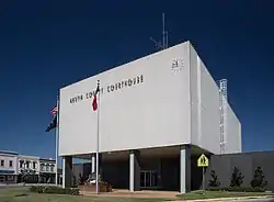 The Austin County Courthouse in Bellville