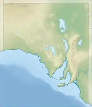 Sturt River is located in South Australia