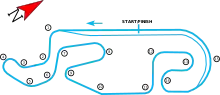 Formula E Layout for Puebla ePrix