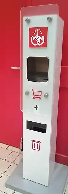 Automatic hand sanitizer