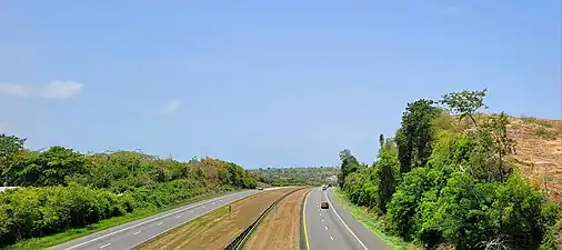 Puerto Rico Highway 22 in Corcovado