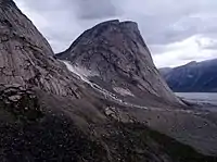 Granite in Auyuittuq National Park on Baffin Island, Canada