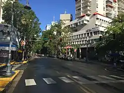 Avenida Juan Ponce de León in San Mateo in Santurce