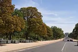 Gardens of Avenue Foch (16th arrondissement)