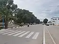 Avenue Tahar-Haddad in front of the university