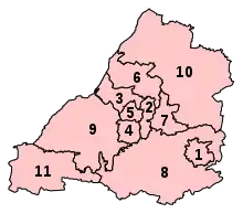 Proposed Revised constituencies in Avon