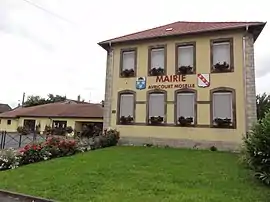 The town hall in Avricourt