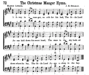 Set to the melody "Flow gently, Sweet Afton" by Spilman (from an 1898 collection).