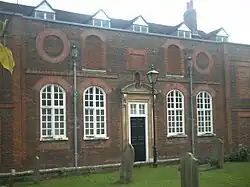 The Old Grammar School in the church square – now part of the Bucks County Museum complex