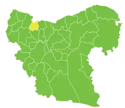 Azaz Subdistrict in Syria