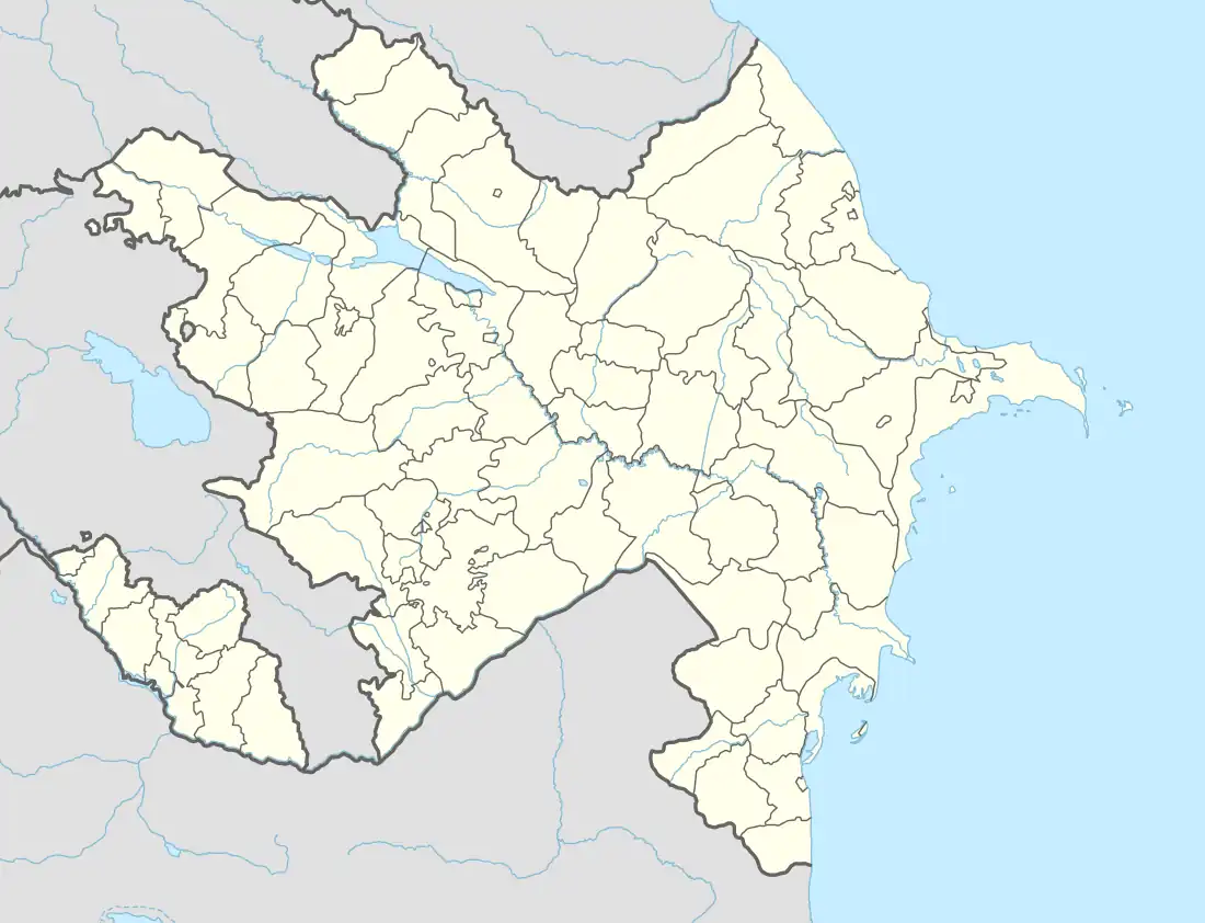 Təklə Mirzəbaba is located in Azerbaijan