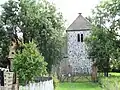 Village church in Bütow.