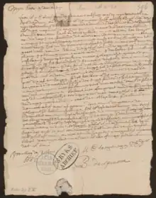 Letter of Benedictus de Spinoza (Gebhardt number 27) to Willem van Blijenbergh, written at Voorburg on 3 June 1665. In Dutch.