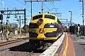 B74 leading X31 on a Level Crossing Removal Authority special shuttle charter between Caulfield and Dandenong stations