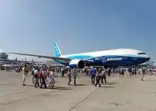 777-200LR Worldliner at the Paris Air Show 2005