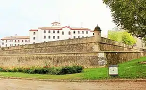 South-western corner of the bastion