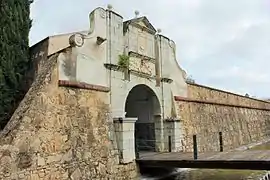 Exterior Facade with drawbridge