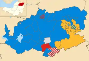 2007 results map