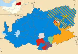 2015 results map