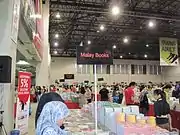 Malay books section on BBWBooks 2012