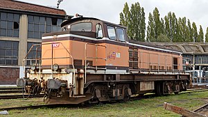 Picture of diesel locomotive