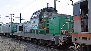 Picture of diesel locomotive