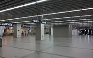 Underground line 8 and line 10 Shared station hall