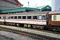 Mk2f First Open 3362 of West Coast Railways in unbranded InterCity Executive livery at Bristol Temple Meads in August 2009