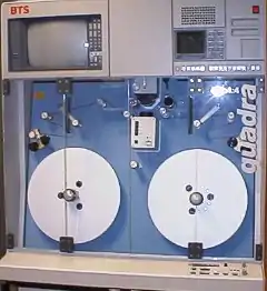 Pogle can control a: Quadra Telecine Film Deck