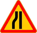 1.18.3 Road narrows on the left