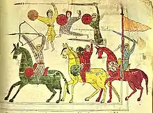  Medieval French depiction of Nebuchadnezzar's army