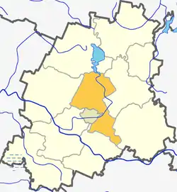 Location in the Plungė District Municipality