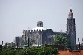 Cuernavaca Cathedral and Convent, built in 1529-late 17th century, by the Franciscans. A UNESCO WHS.