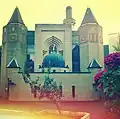 Back entrance of the Mosque