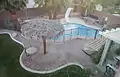 Backyard with pool in Las Vegas, Nevada, United States