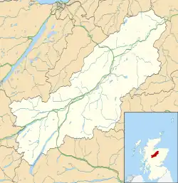 Catlodge is located in Badenoch and Strathspey