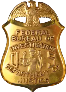 FBI special agent badge