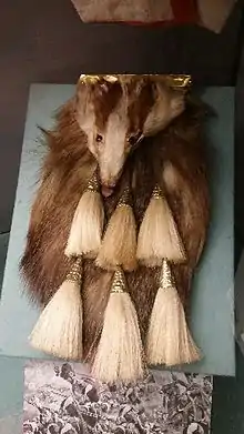 Badger-head sporran